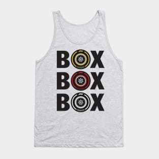 Box Box Box - F1 Pitstop Tank Top